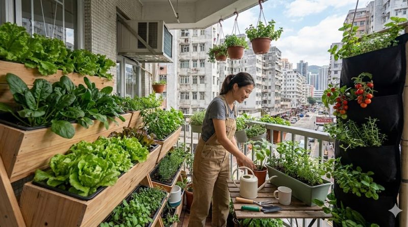 Urban Farming: Hobi Menanam Sayur di Balkon Apartemen Sempit