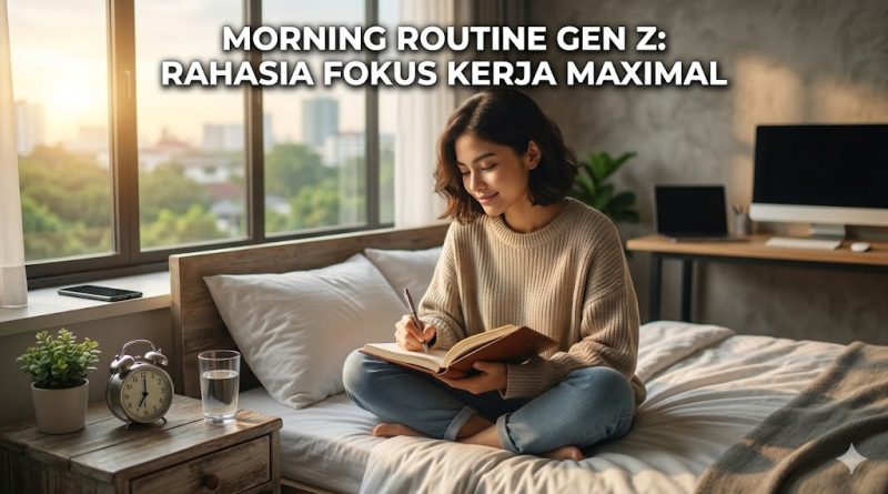 morning routine gen z
