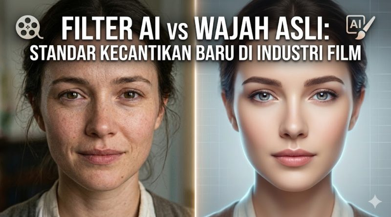 Filter AI vs Wajah Asli: Standar Kecantikan Baru di Industri Film