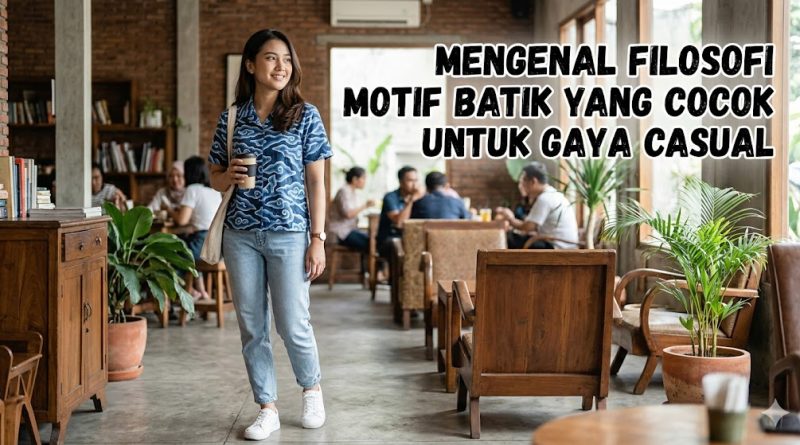 Mengenal Filosofi Motif Batik yang Cocok untuk Gaya Casual