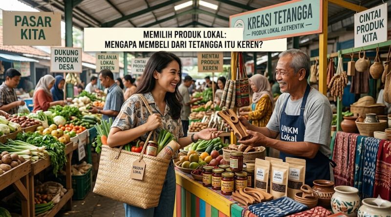 Memilih Produk Lokal: Mengapa Membeli dari Tetangga Itu Keren?